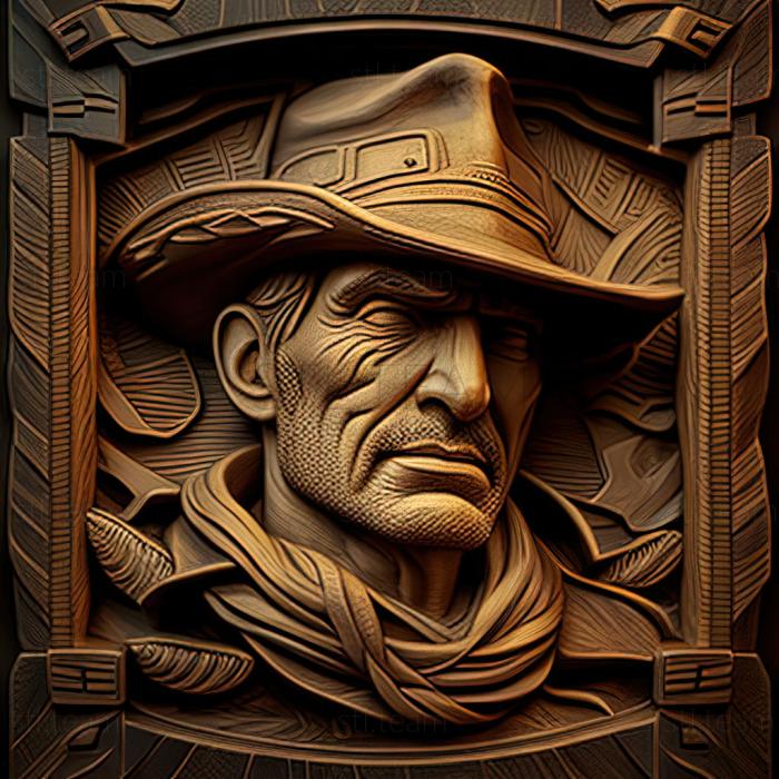 3D model Indiana Jones (STL)